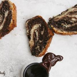 עוגת זברה בחושה