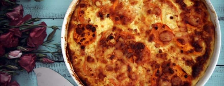 פשטידת בטטה וגבינות נפלאה ללא גלוטן