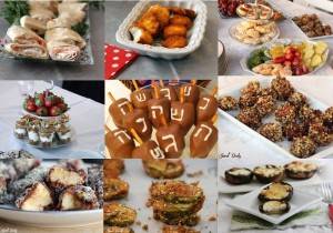 פינגר פוד מבחר מתכונים לחנוכה