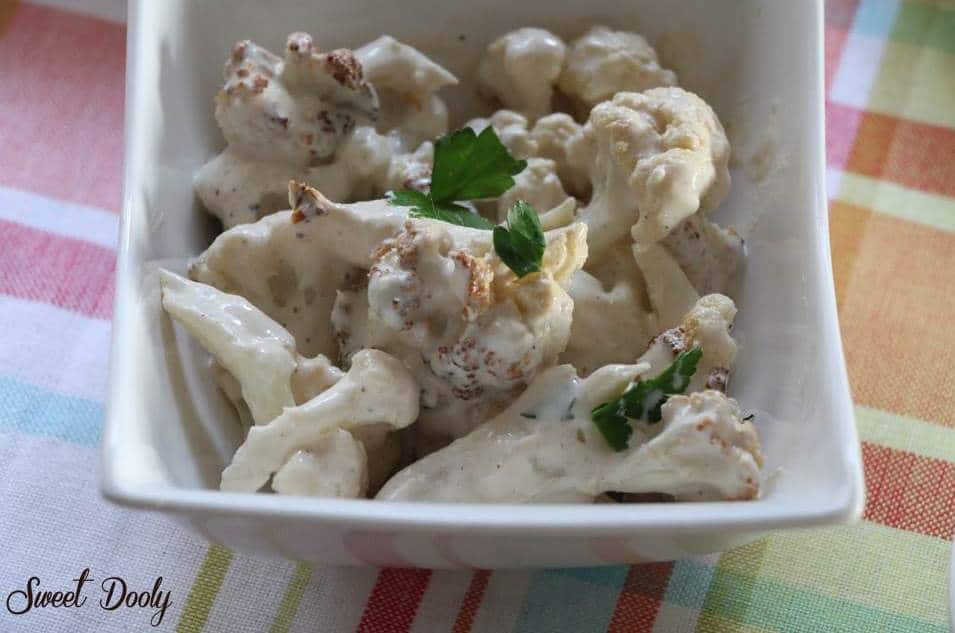 כרובית בתנור וכרובית עם טחינה