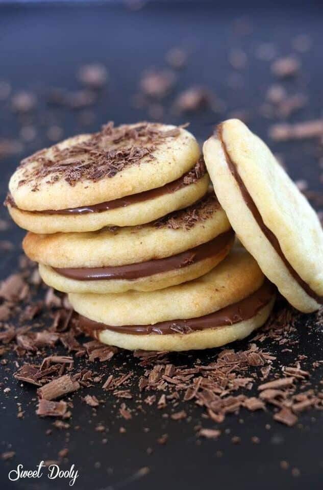 מתכון לעוגיות סנדויץ' שוקולד