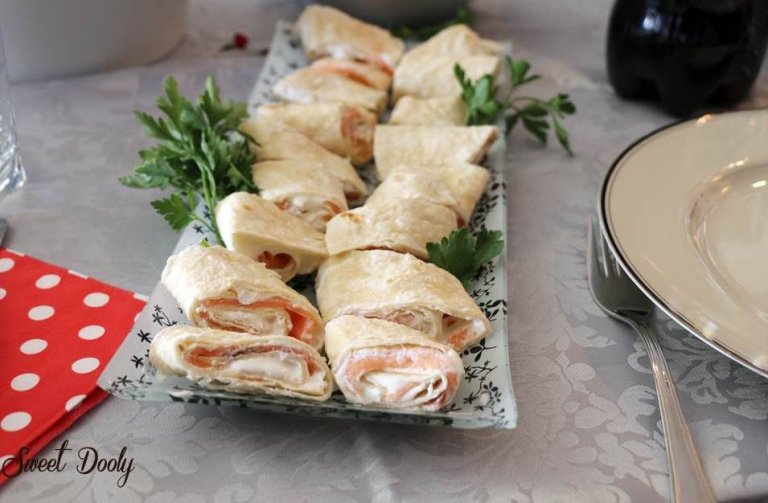 מתכון לטורטיות עם גבינה וסלמון