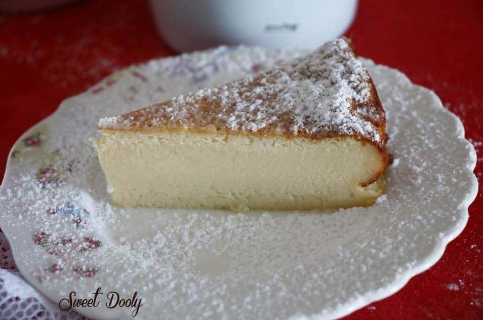 עוגת גבינה משלושה מרכיבים בלבד