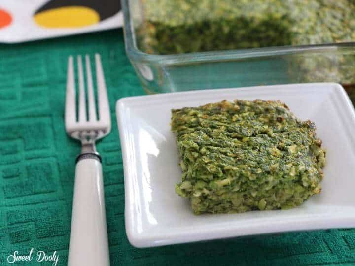 פשטידת תרד וקישואים לאחרי החגים