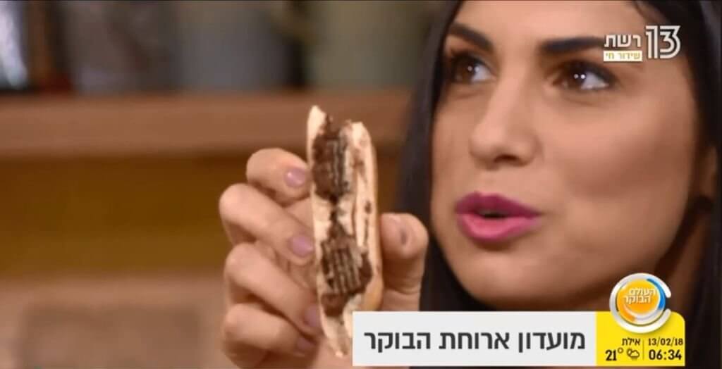 העולם הבוקר דולי והמתוקים מגיעים לאולפן