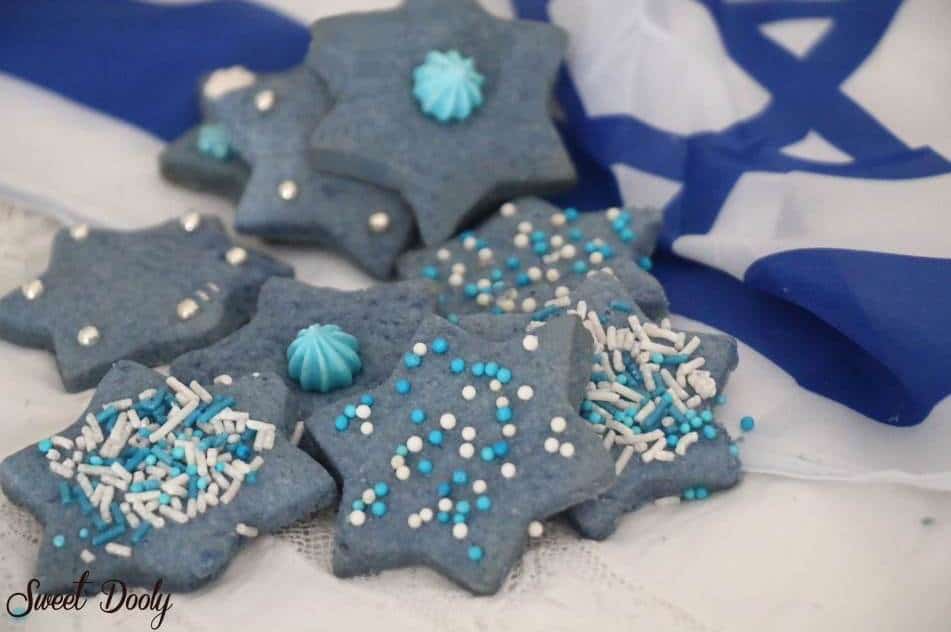 מתכון לעוגיות בצבעי כחול לבן ליום העצמאות