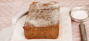 עוגת גזר בחושה מקמח כוסמין מלא