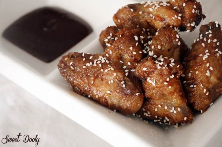 כנפיים בתנור ברוטב טריאקי שילדים אוהבים