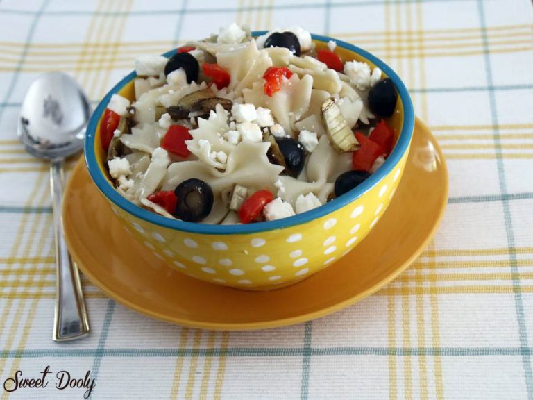 מתכונים לשבועות - סלט פסטה קר עם בולגרית