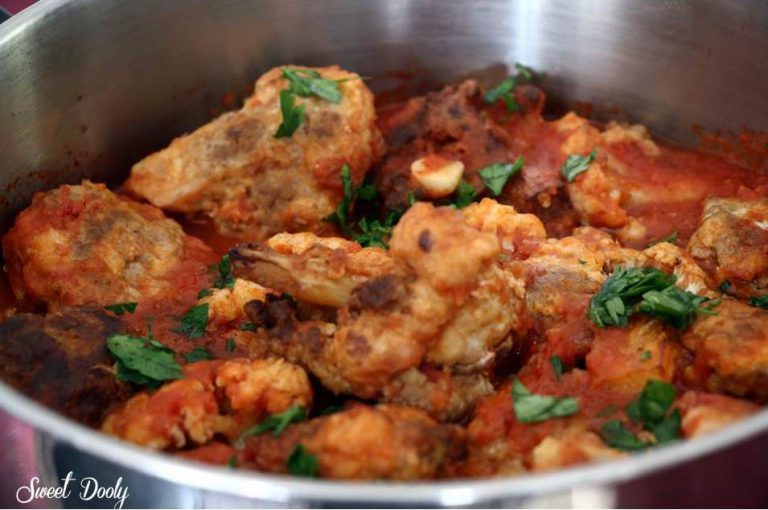 כרובית ממולאת בשר טחון, או מפרום כרובית, מתכון מעולה לשבת