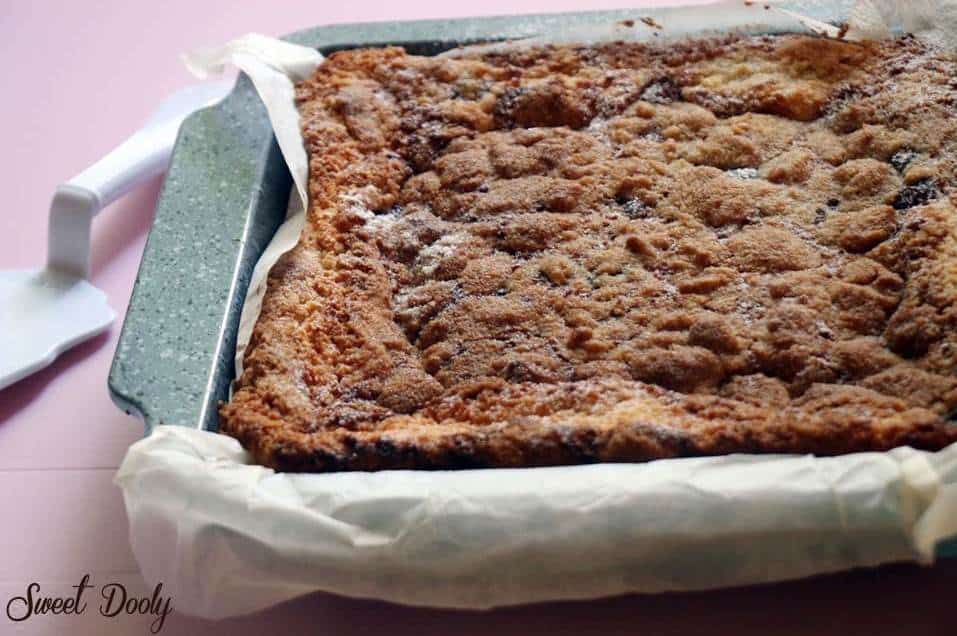 פאי דובדבנים עם בצק פריך שקדים