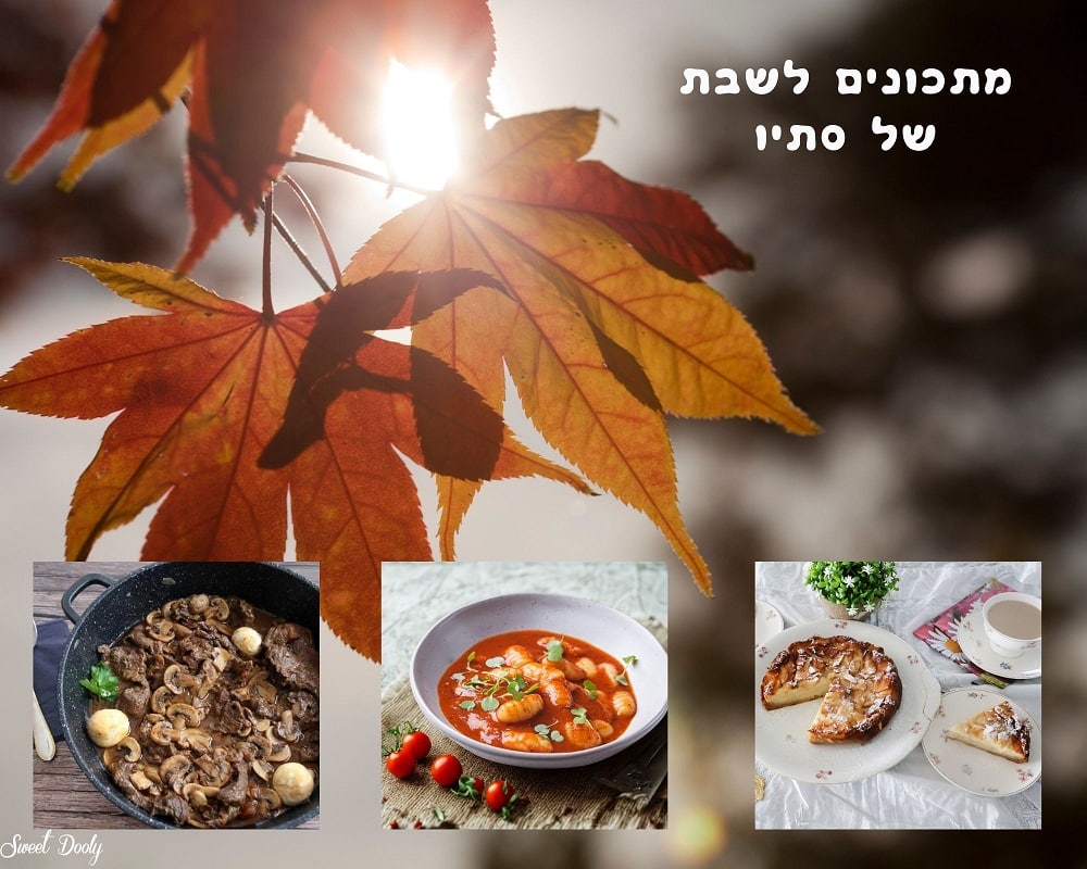 מתכוני סתיו טעימים לשבת