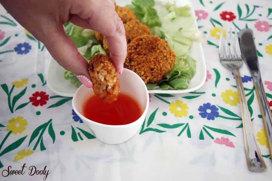 קציצות אורז פריכות עם בשר מושלמות לסוכה