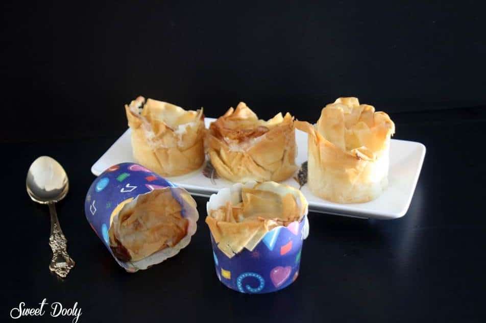 פילו עם מלבי, עוגה יוונית חלומית עם סירופ סוכר