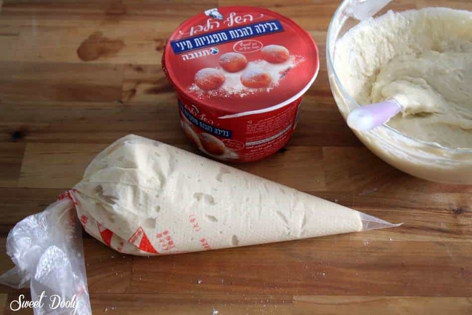 מתכון לסופגניות מיני עם קצפת