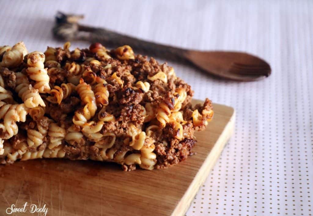 פשטידת פסטה עם בשר