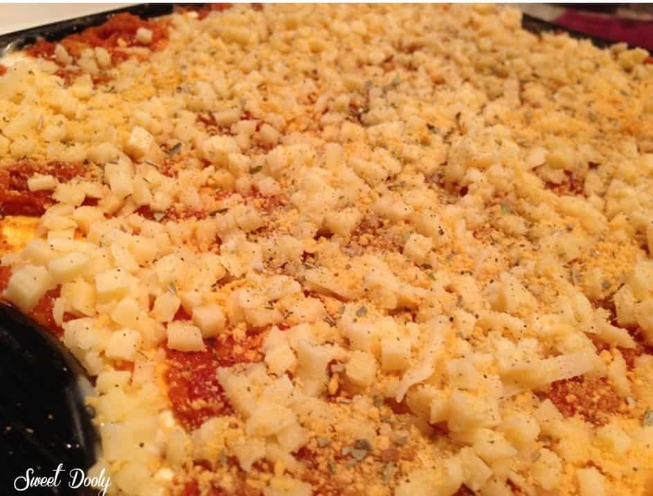 לזניית גזר ברוטב עגבניות ובשמל