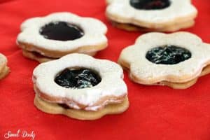 עוגיות פרח ריבה משגעות