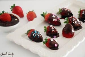 תותים מצופים בשוקולד מושלמים!