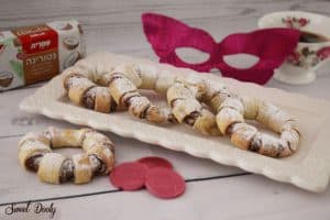 עוגיות ממולאות בשוקולד פרווה