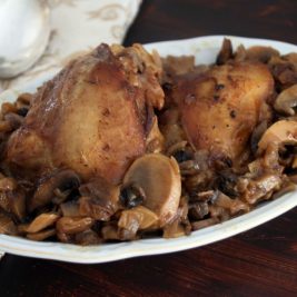 עוף עם פטריות מושלם!