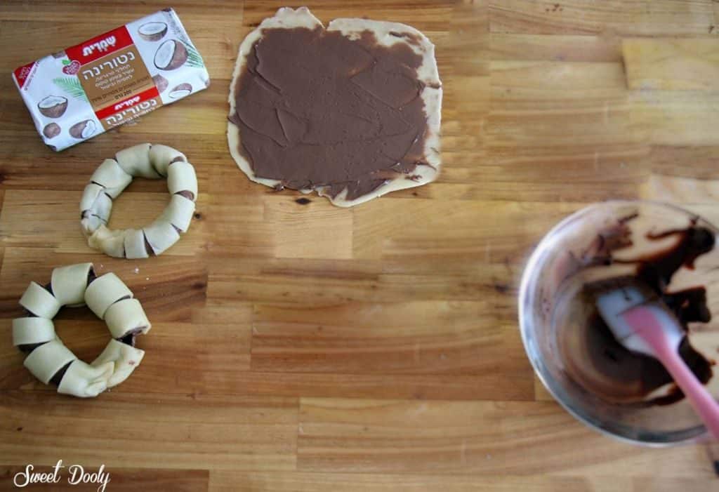 עוגיות ממולאות בשוקולד פרווה