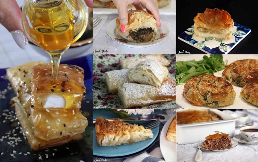 מתכונים עם עלי פילו