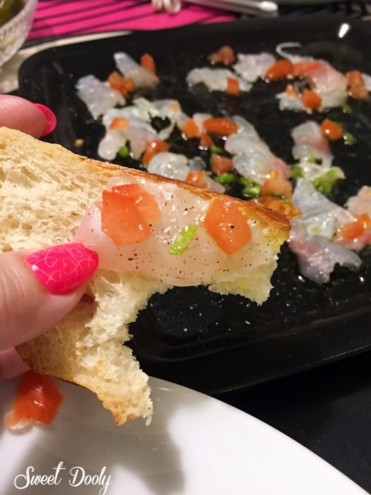 קרפצ'יו דג דניס מהיר הכנה