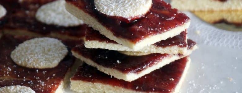 חיתוכיות ריבה פרווה פריכות