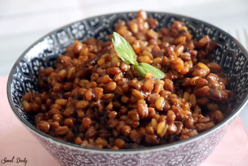 תבשיל חיטה טבעוני נהדר