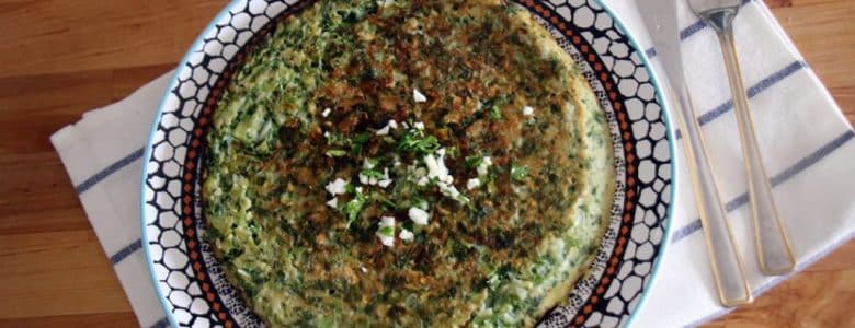 חביתת קישואים מהירה ללא גלוטן