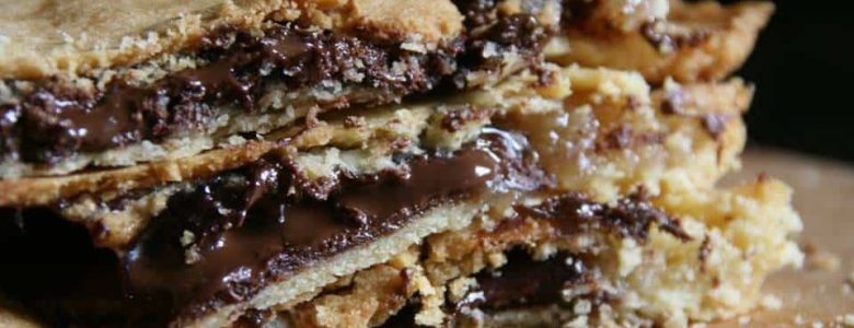 בצק פריך שוקולד ומרשמלו העוגיות