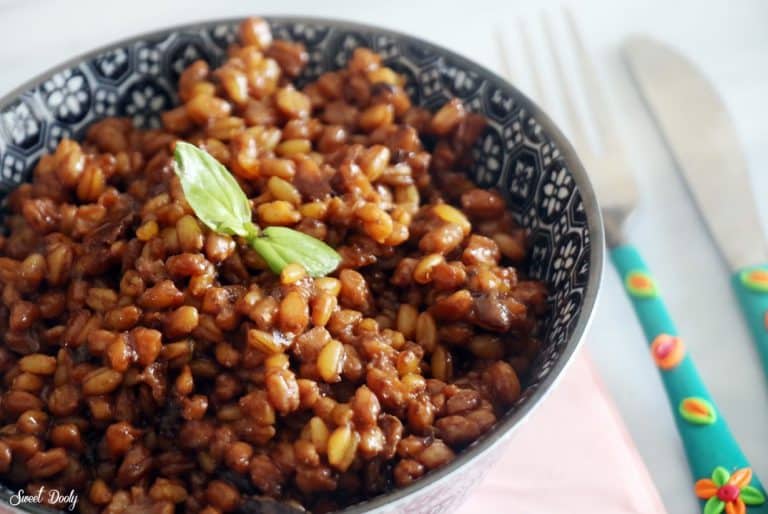 תבשיל חיטה טבעוני נהדר