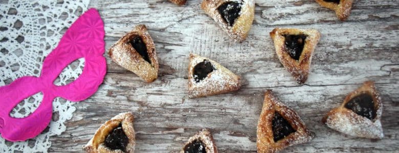 אוזני המן שמרים במילוי תמרים