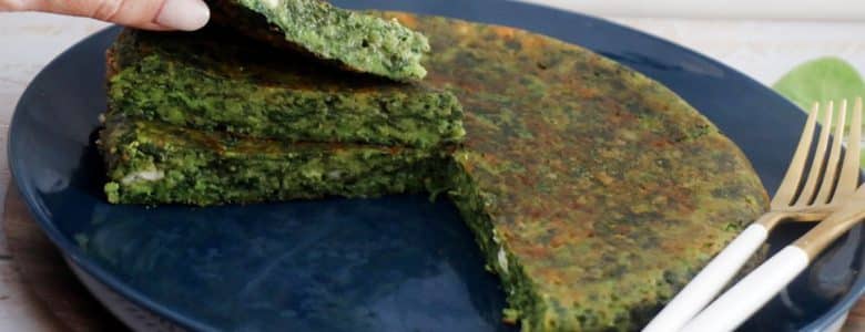 חביתת תרד וגבינה ללא גלוטן