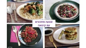 שבעה מתכונים עם קינואה