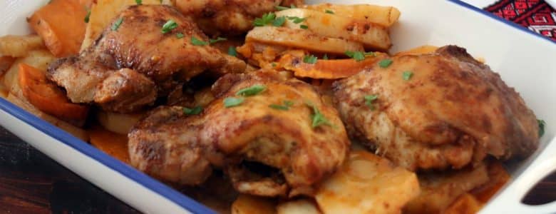 פרגיות עם תפוחי אדמה בתנור