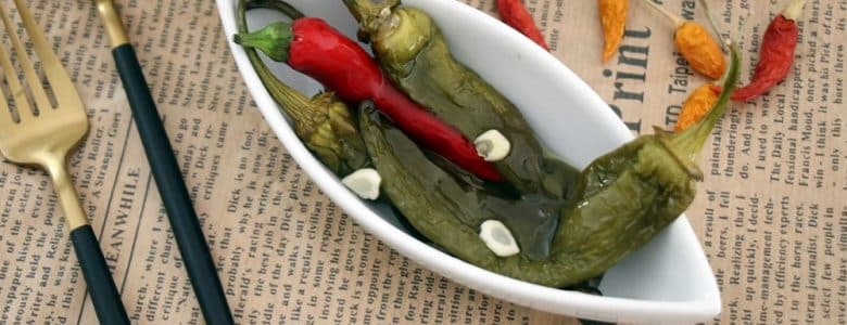 פלפלים ירוקים חריפים אש