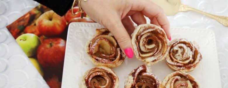 שושני תפוחים בבצק עלים