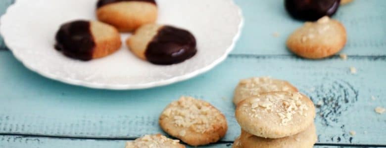 עוגיות שקדים וטחינה טבעוניות