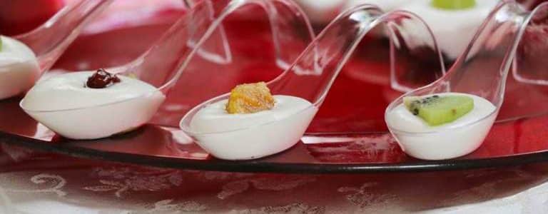 כפיות מוס גבינה לשבועות