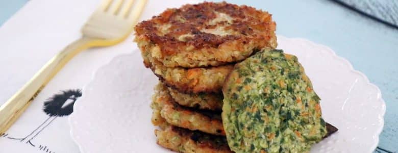 לביבות ירק טבעוניות וטעימות