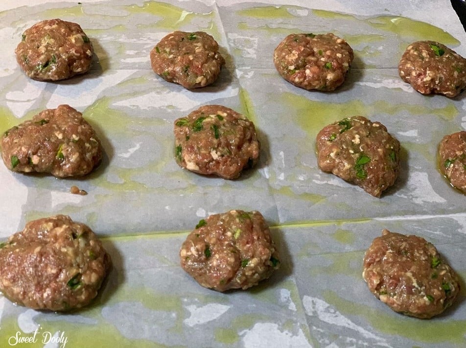 קציצות בשר אפויות בתנור