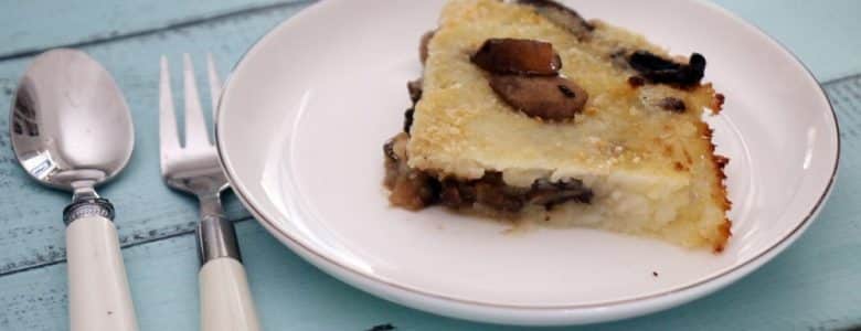 פאי רועים טבעוני תפוחי אדמה ופטריות