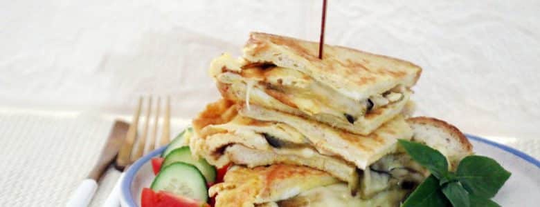 טוסט חביתה ששבר את הרשת