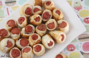 נקניקיות עטופות בבצק עלים