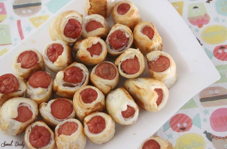 נקניקיות עטופות בבצק עלים