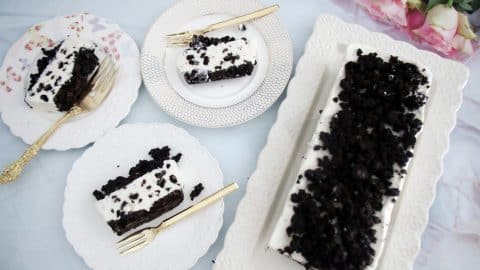 עוגת גלידה אוראו קלה להכנה