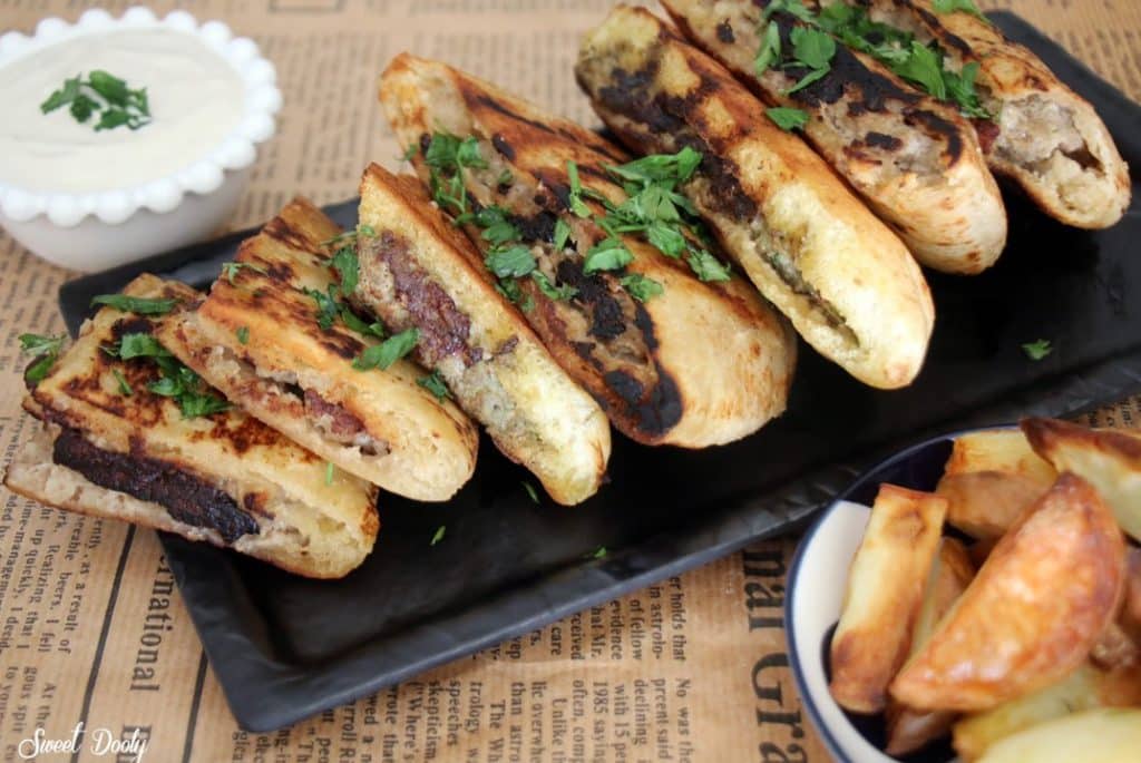 מתכון לעראייס פיתה ממולאת בשר