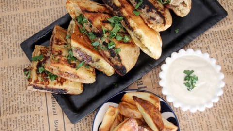 מתכון לעראייס פיתה ממולאת בשר